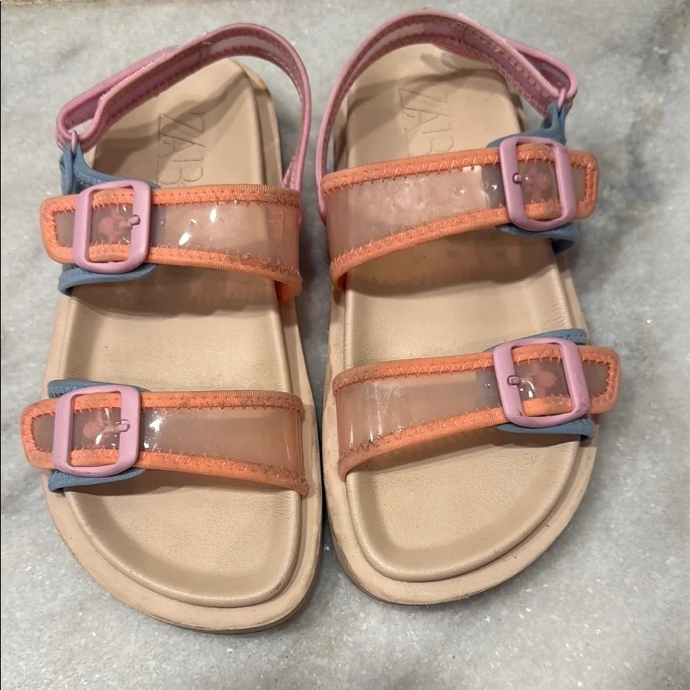 Zara Kids Sandals - Pink and Orange